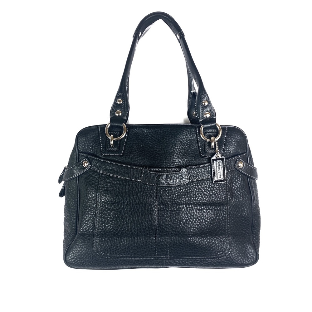 Coach Black Handbag/Satchel